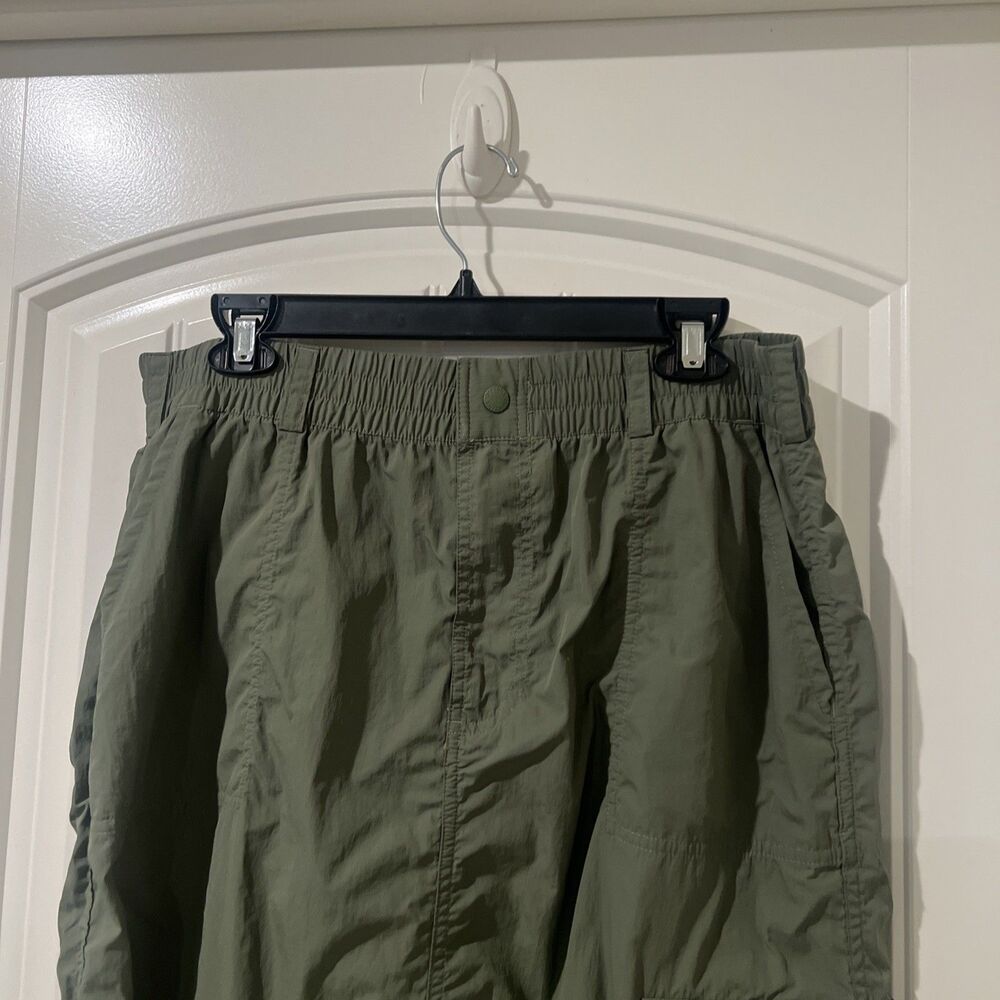OFFLINE By Aerie On The Move Cargo Maxi Skirt Sage Green Utility Pocket NWOT L - Picture 8 of 16